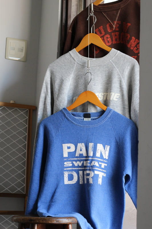 90's Made In USA Print Sweatshirt x5点