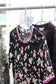 Vintage Black Design Short Sleeve Blouse x8点