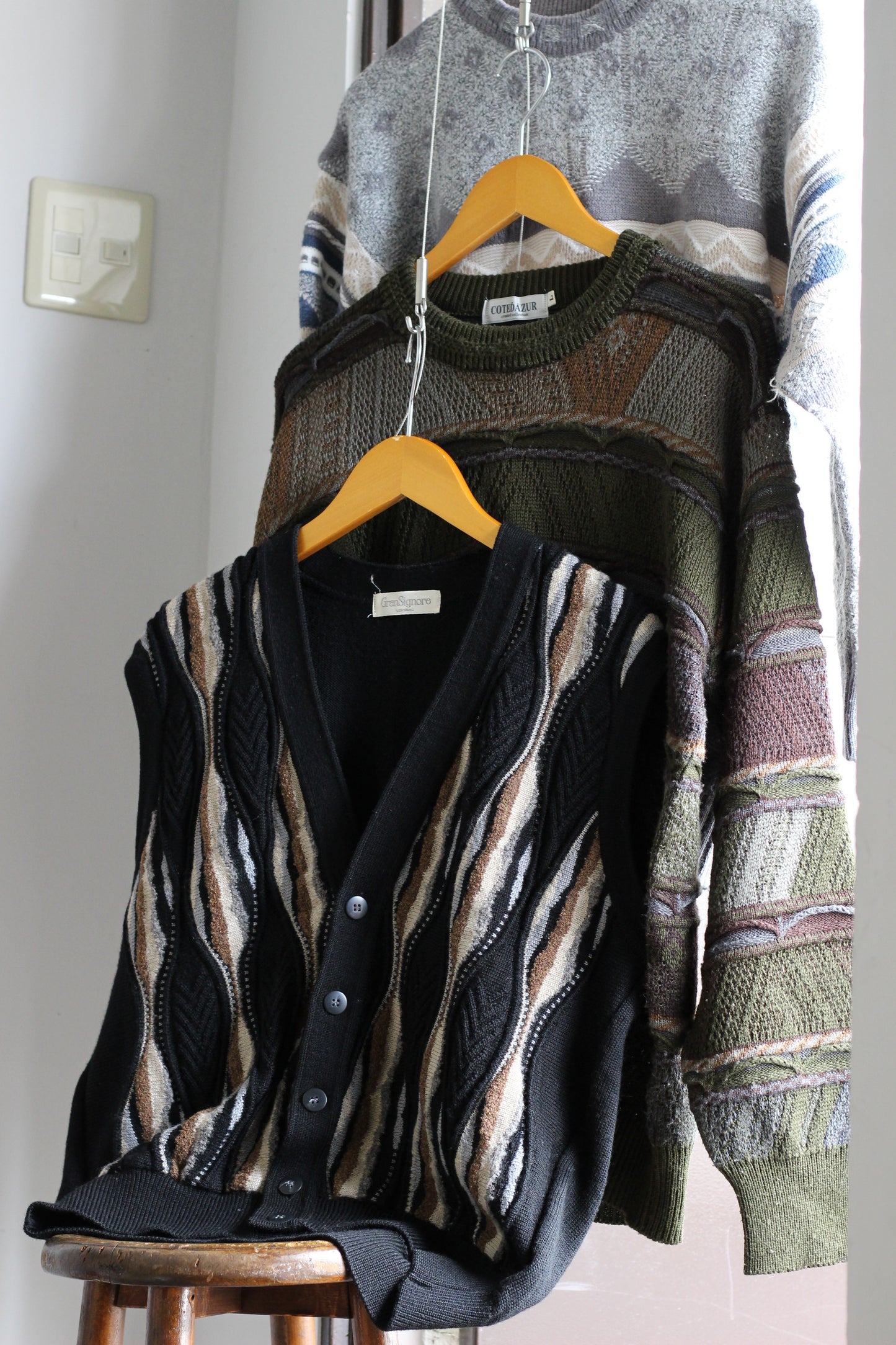 Men's 3D Design Knitwear x4点