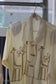 Vintage White Design Short Sleeve Blouse x8点