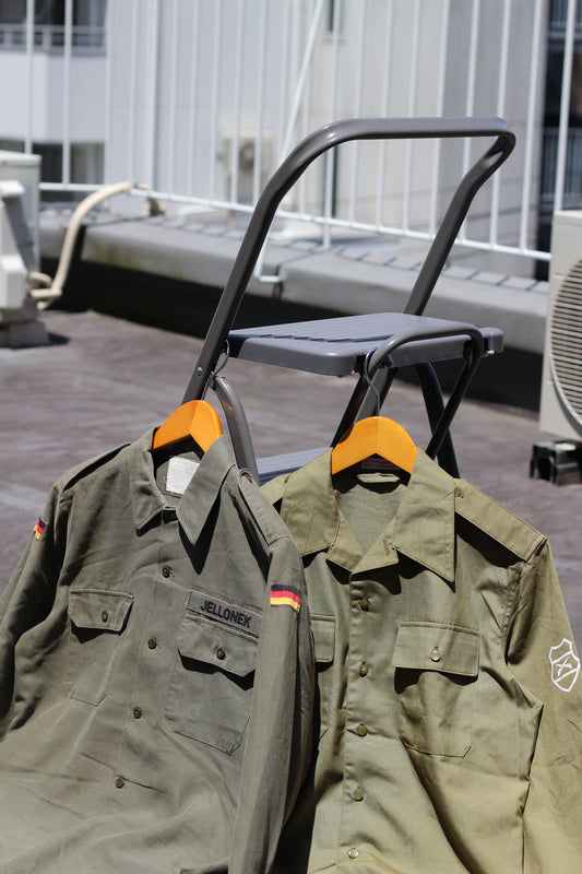 80's German & Hungarian Military Shirts x2点