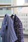 Vintage Blue Designer Short Sleeve Blouse x9点