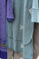 Vintage Blue Designer Short Sleeve Blouse x9点