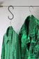 Vintage Green Design Long Sleeve Blouse x7点