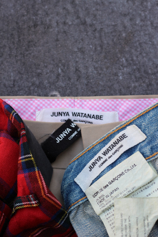 Junya Watanabe Comme Des Garçons Deformed Skirt & Bottoms x3点