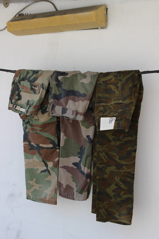 Men's military Camouflage Bottoms x3点