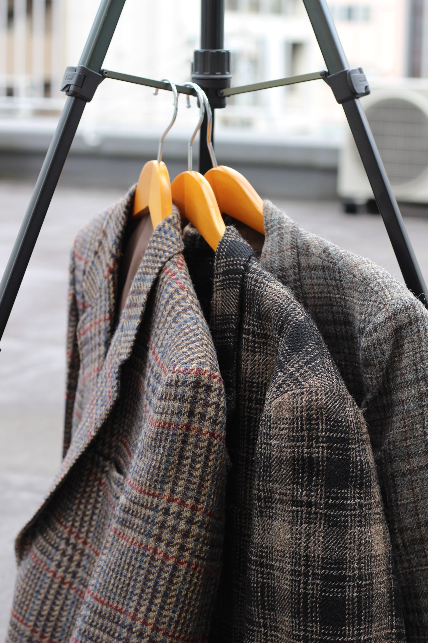 Men's High-Grade Check Tailored Jacket x3点