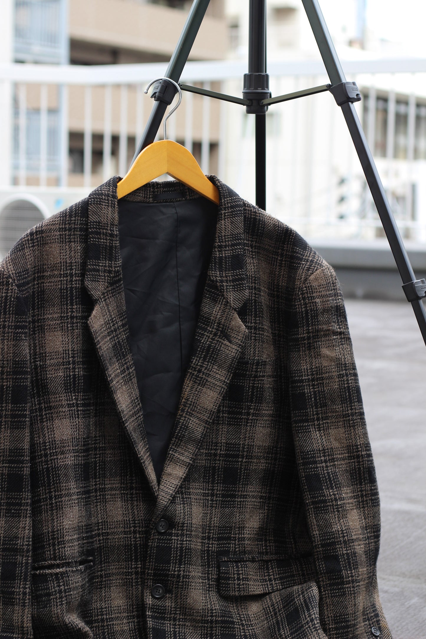 Men's High-Grade Check Tailored Jacket x3点