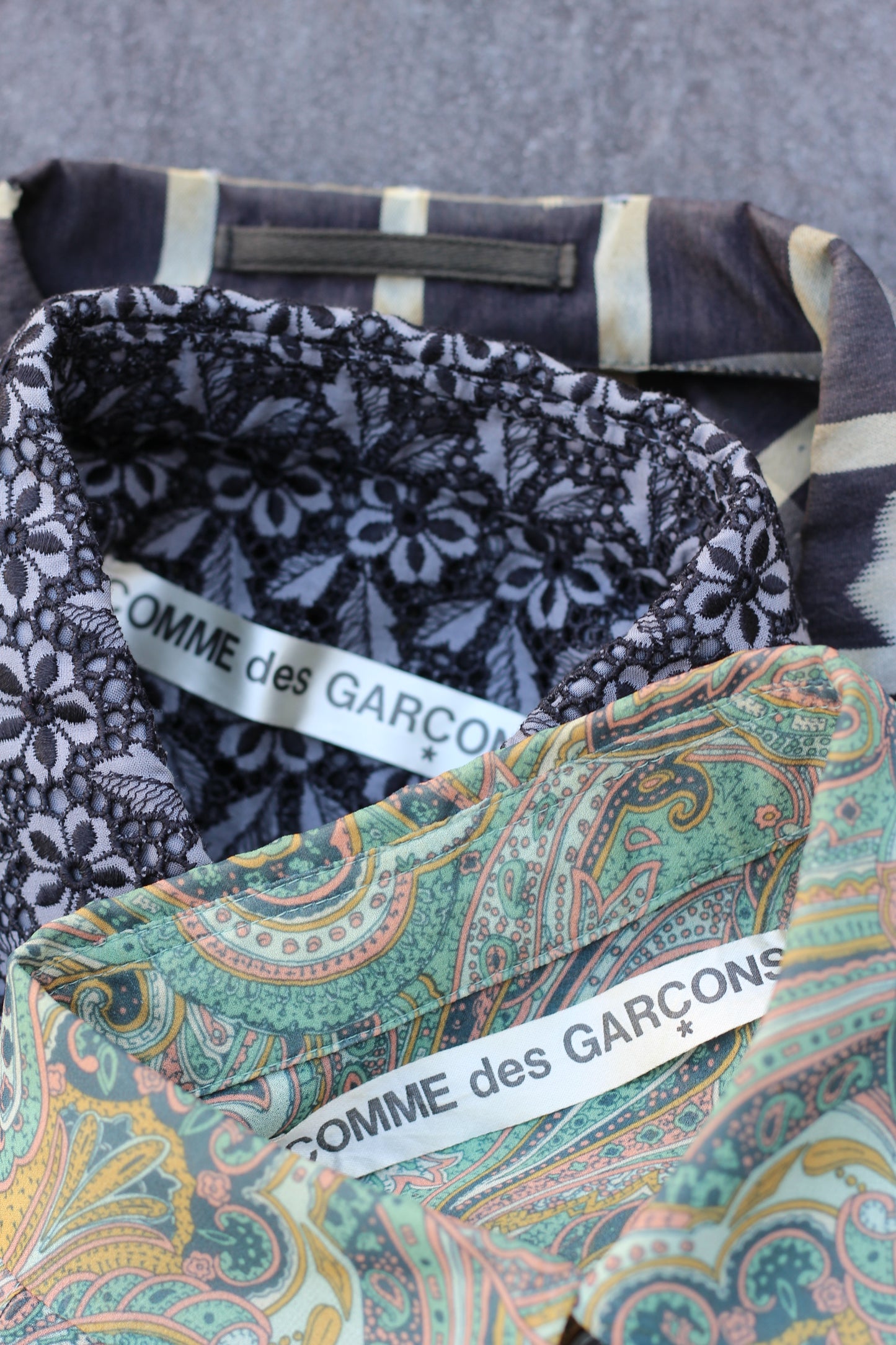 Comme Des Garçons Design Shirt x3点