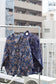 Vintage Navy Design Long Sleeve Blouse x10点