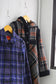 Vintage ladies Check Design Outerwear x2点