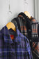 Vintage ladies Check Design Outerwear x2点