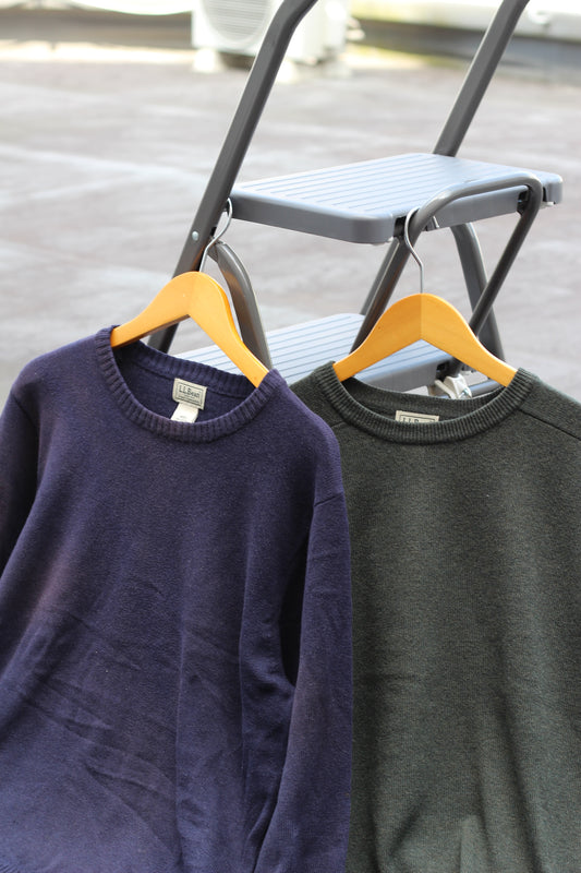 90-00's L.L.Bean Knit Sweater x2点