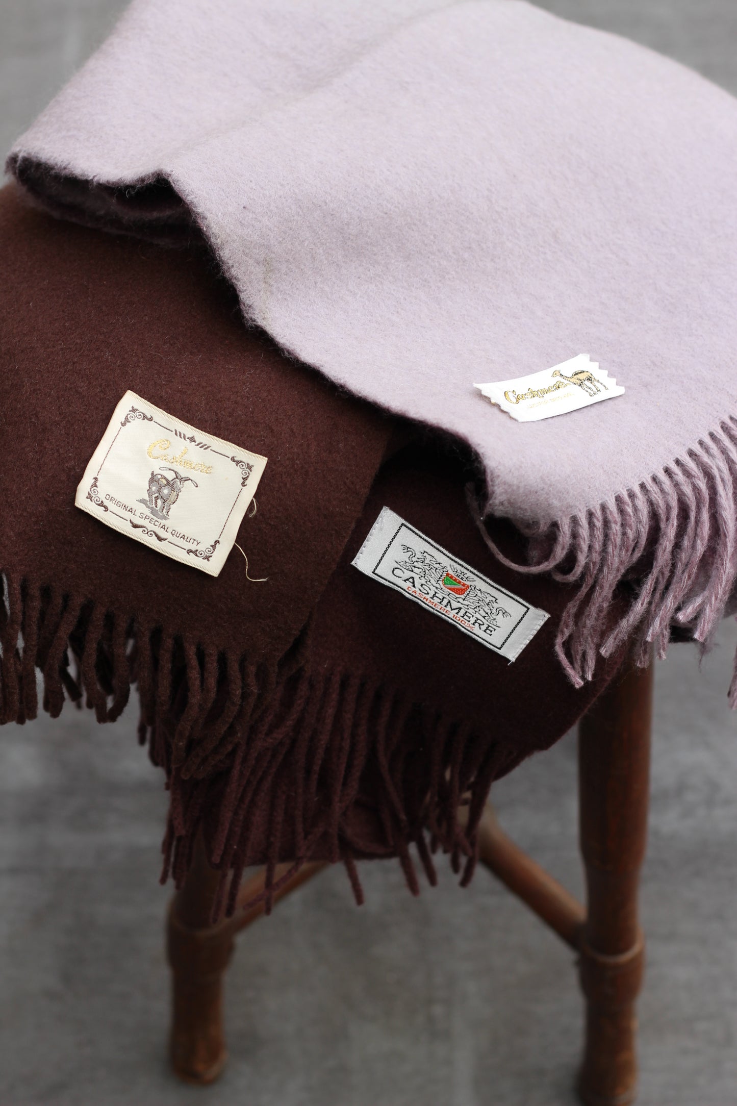 100% Cashmere Muffler x3点