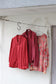 Vintage Red Design Long Sleeve Blouse x10点