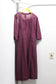 Vintage Jacquard & Lace Long Sleeve One-Piece x2点