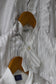 Vintage White Design Long Sleeve Blouse x4点
