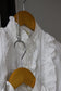 Vintage White Design Long Sleeve Blouse x4点