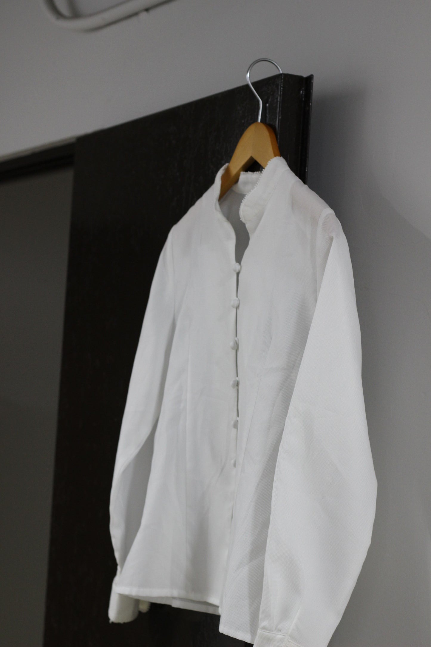 Vintage White Design Long Sleeve Blouse x4点