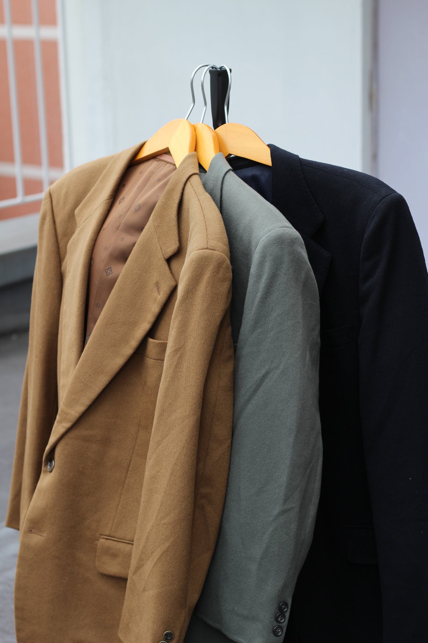 Men's 100% Cashmere Tailored Jacket x4点