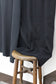 Vintage Black Wool Long Tight Skirt x2点