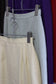 Vintage Color Wool Tight Skirt x4点