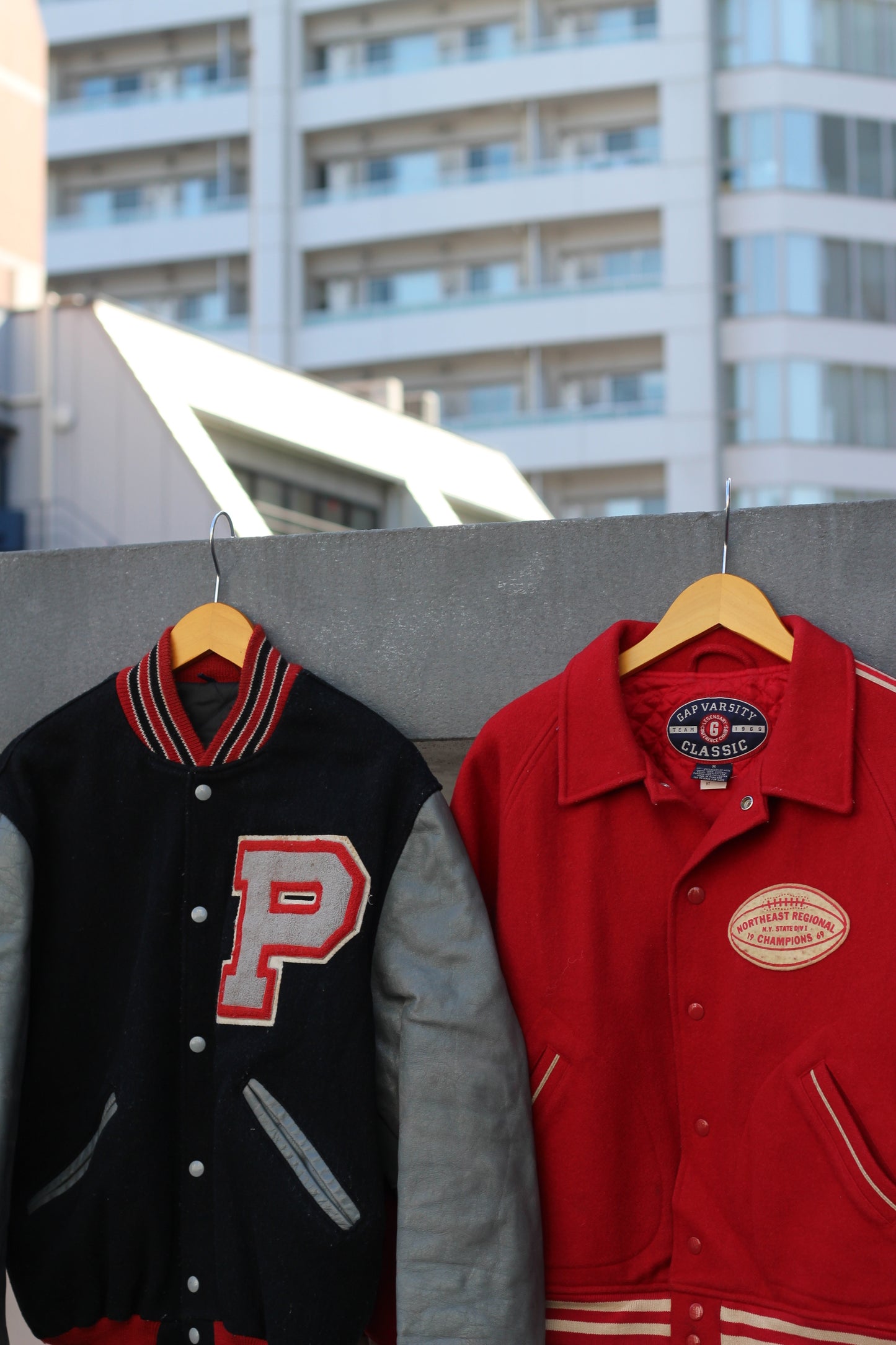 Men's Old Gap & Usa Made Stadium Jacket x2点