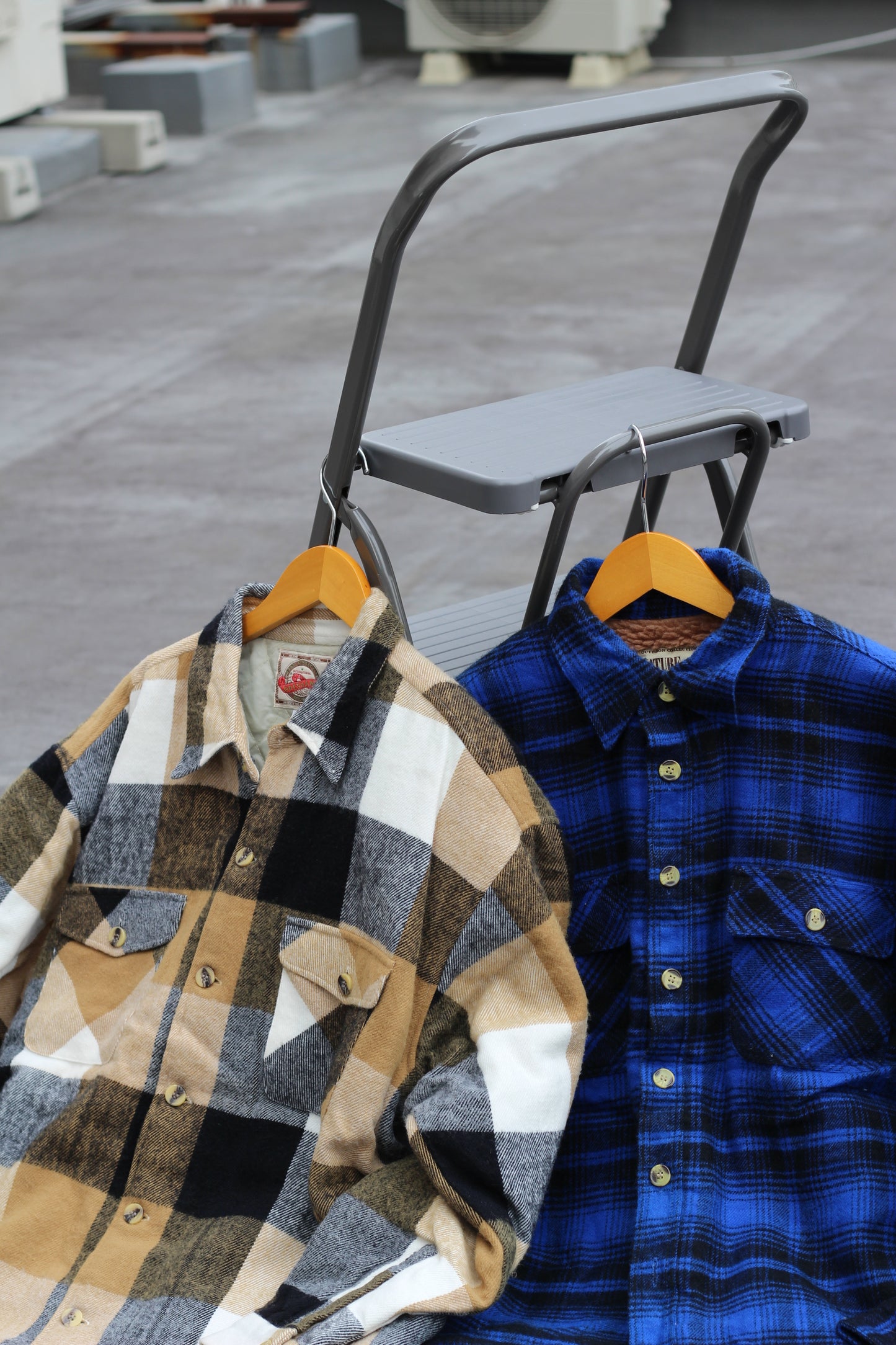 Men's Check Heavy Outerwear x2点