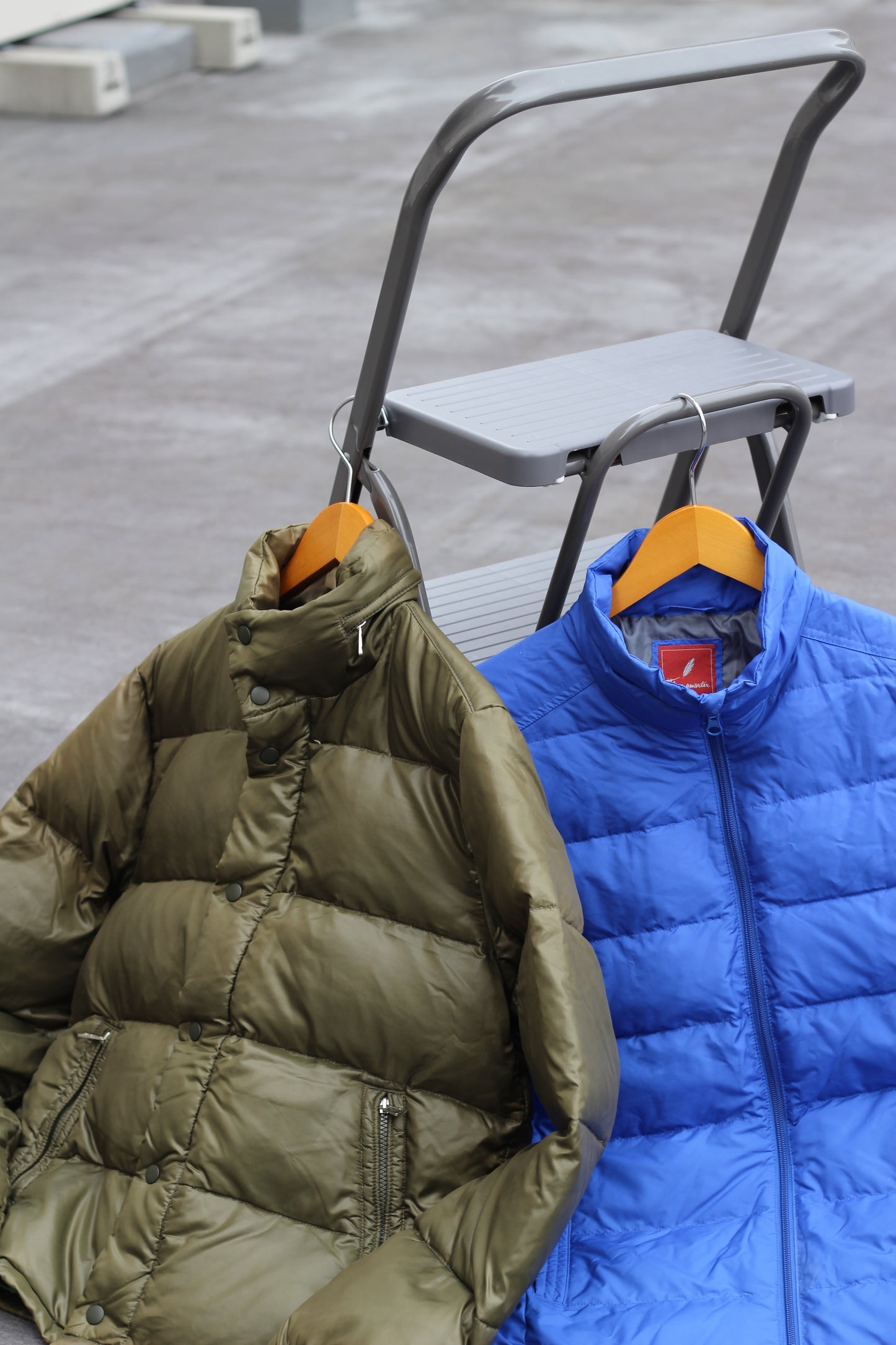 Men's Colored Down Jacket x3点