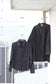 Vintage Black Collar Long Sleeve Blouse x10点