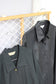 Vintage Black Collar Long Sleeve Blouse x10点