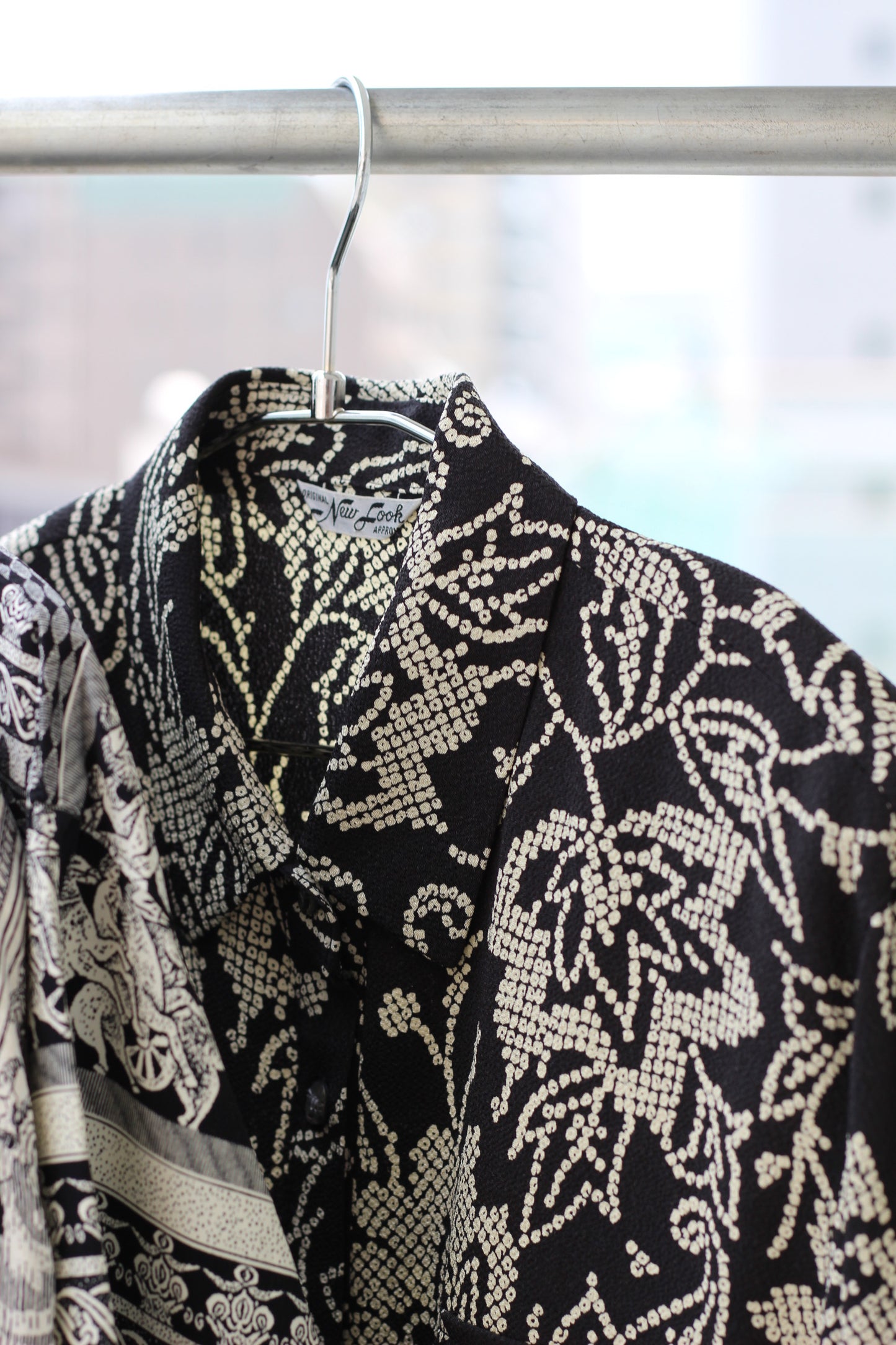 Vintage Black Design Long Sleeve Blouse x8点