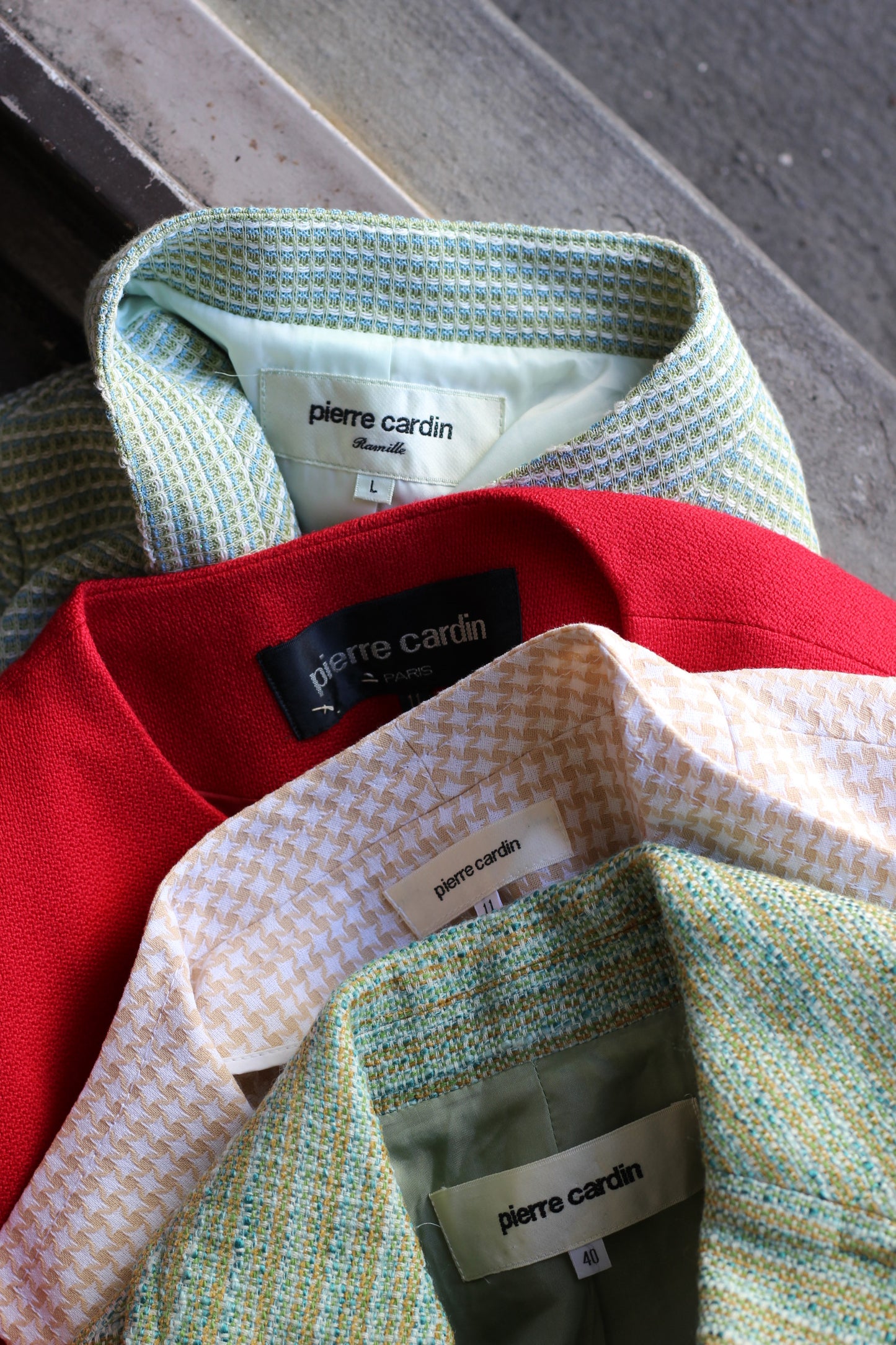 Women's Old Pierre Cardin Jacket x4点