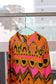 Vintage Multi Design Long Sleeve One-Piece x3点