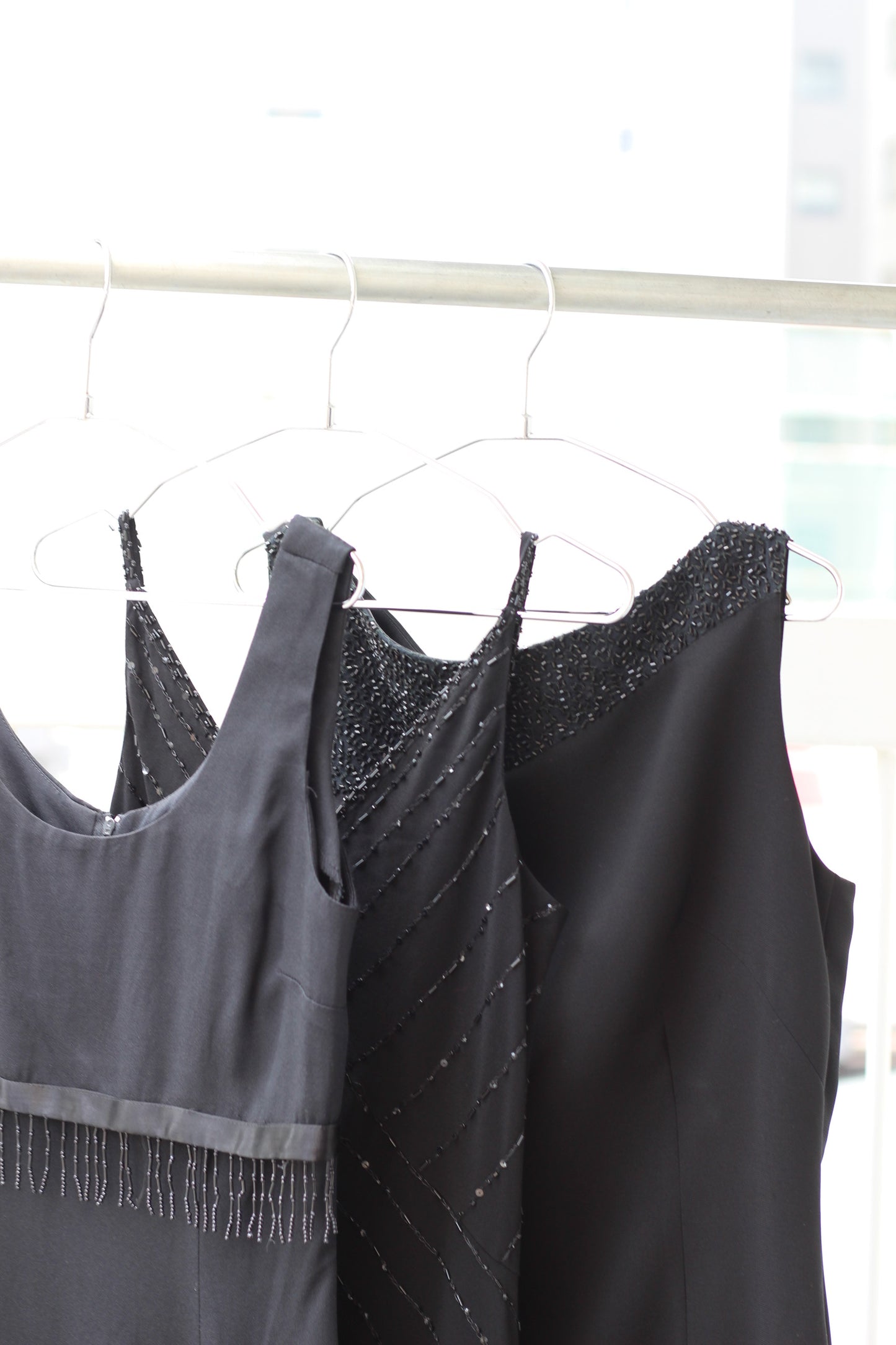 Vintage Black Design No Sleeve One-Piece x9点