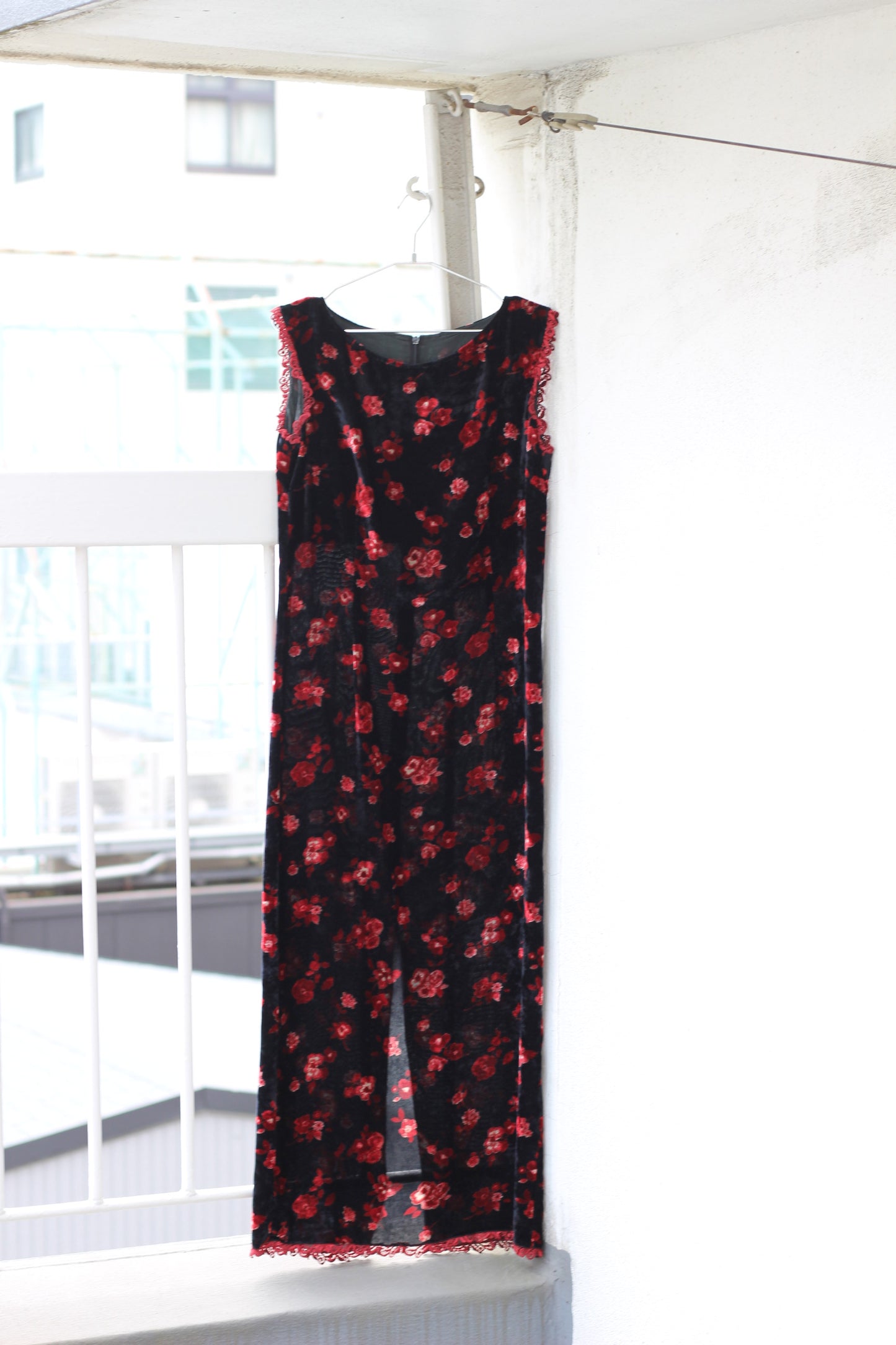 Vintage Black Design No Sleeve One-Piece x9点