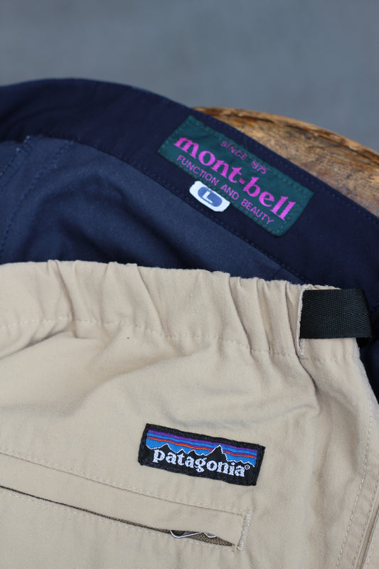 90-00's Patagonia & mont-bell Tech Pants x2点
