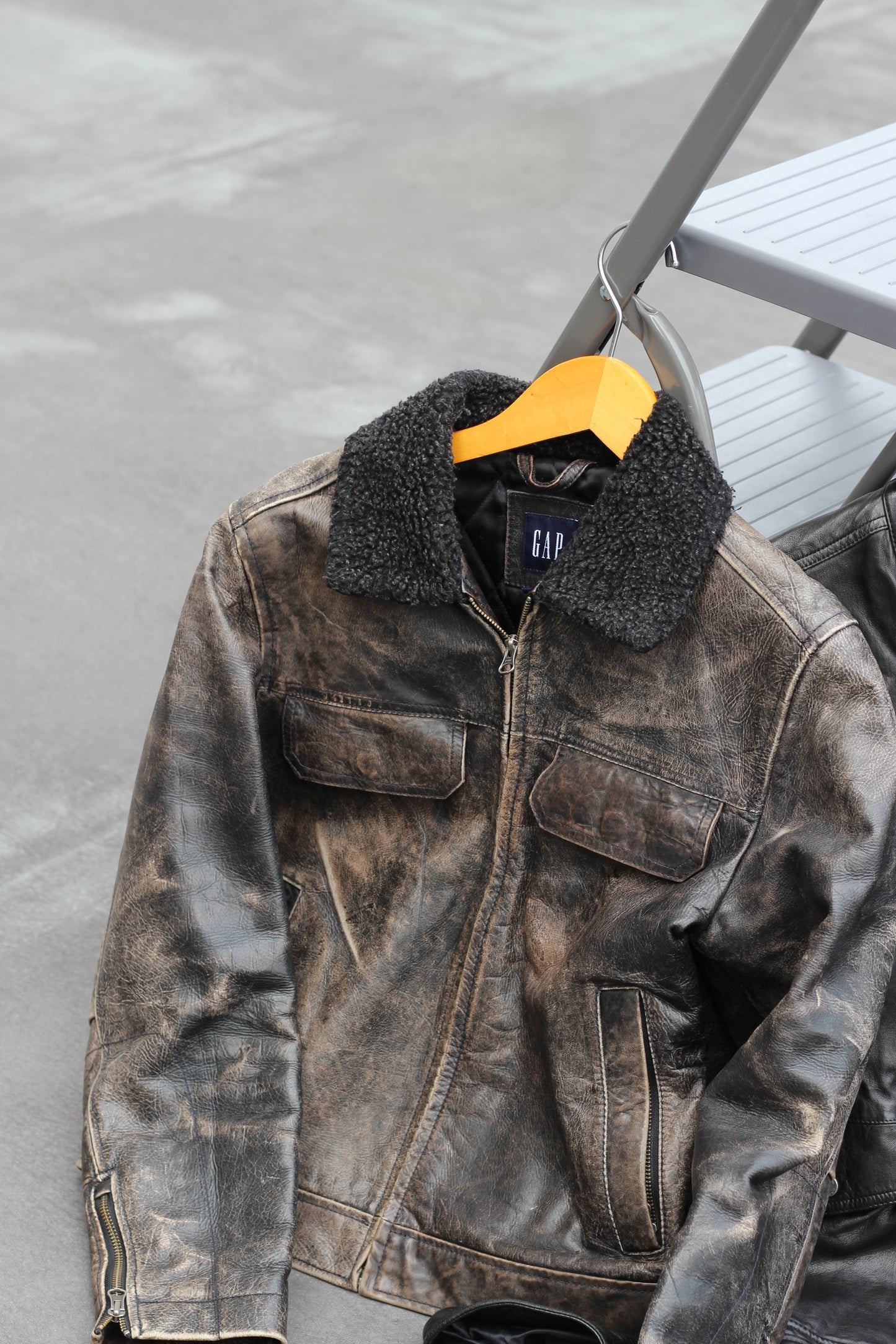 Gap & Banana Republic Leather Jacket x2点