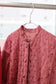 Vintage Pink Design Long Sleeve One-Piece x6点