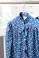 Vintage Navy Design Long Sleeve One-Piece x9点