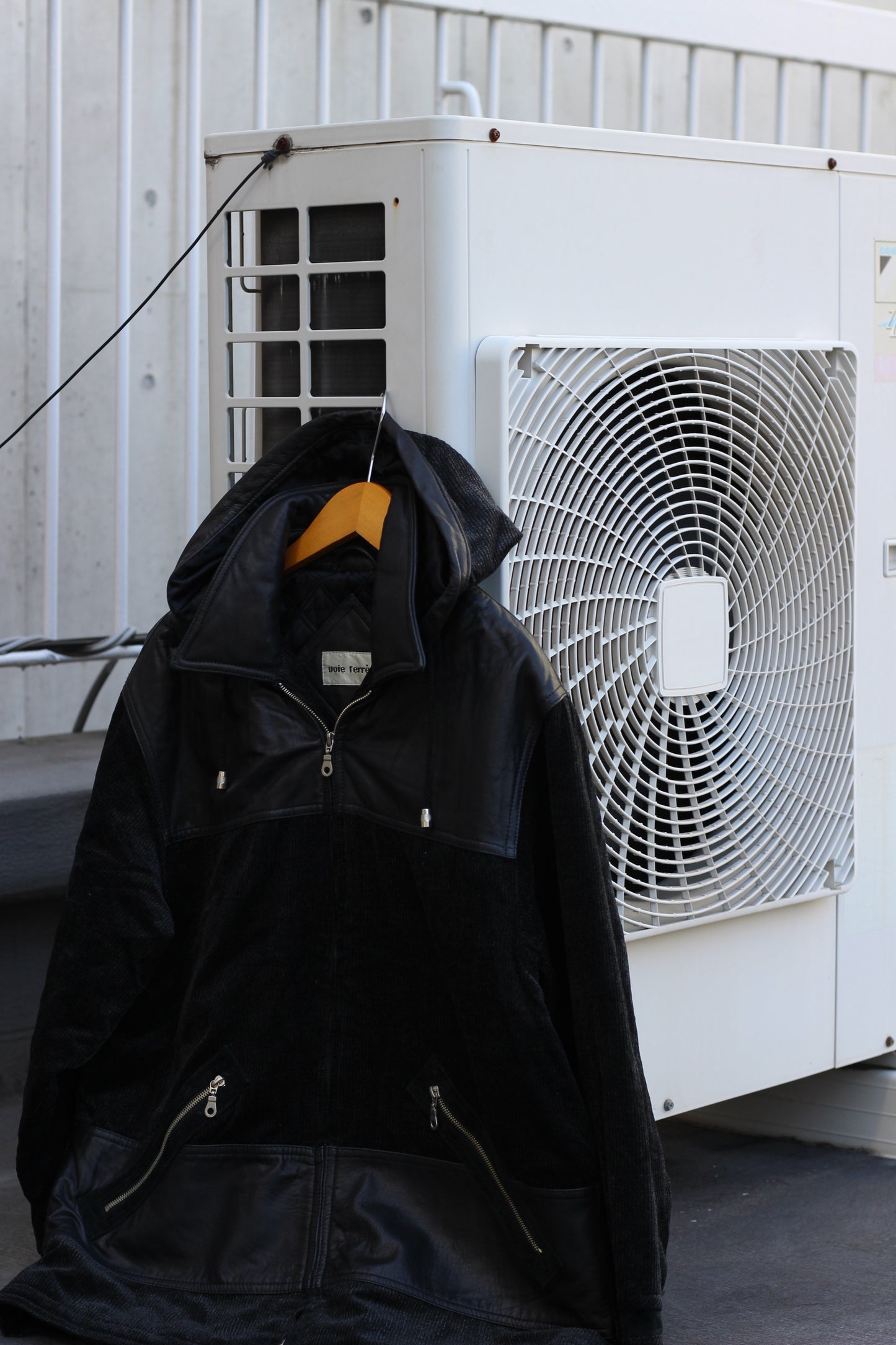 Men's Vintage Hoodies Leather Coats x3点