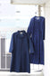 Vintage Navy Design Long Sleeve One-Piece x9点