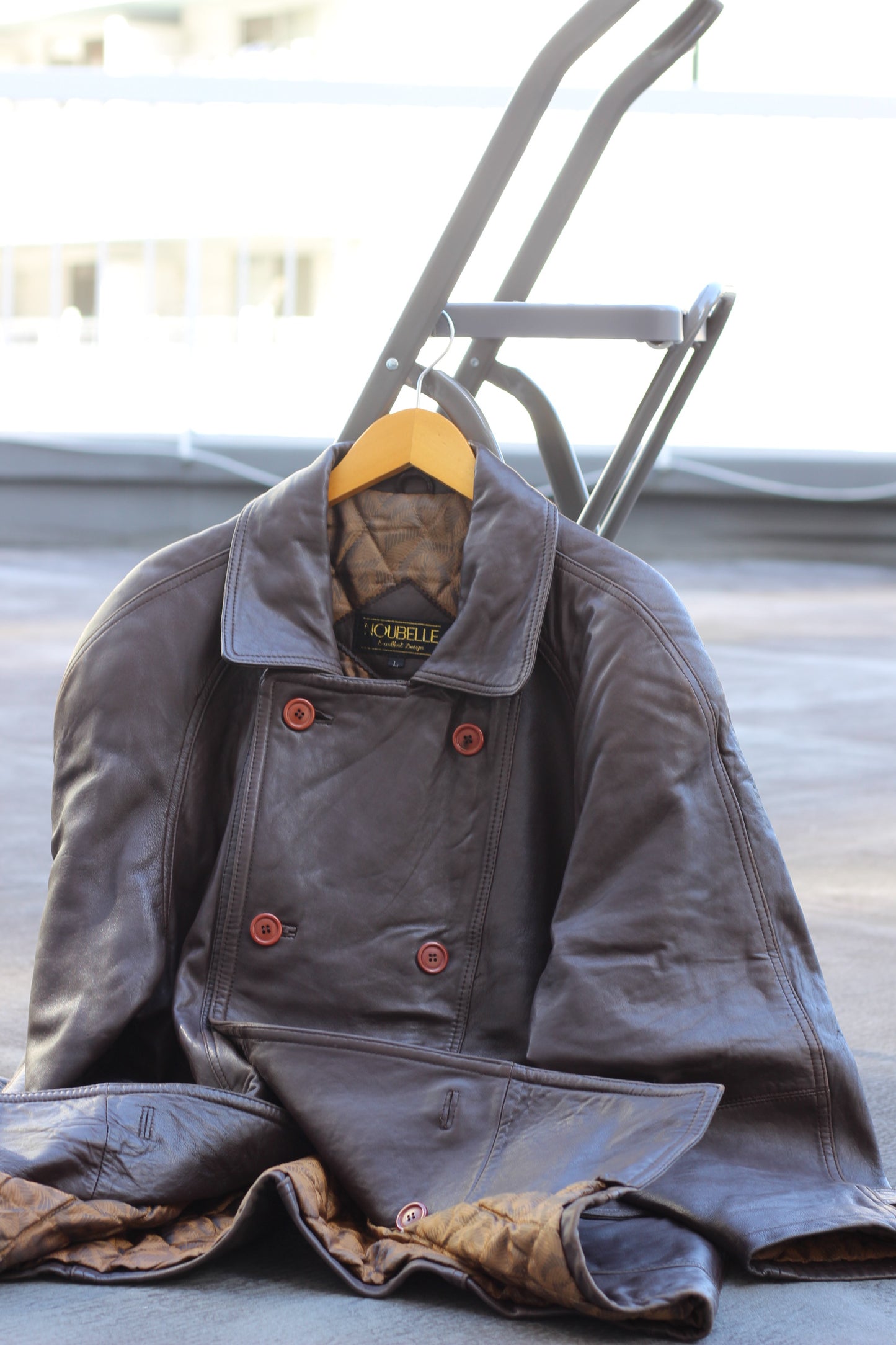 Men's Vintage Leather Coats x2点