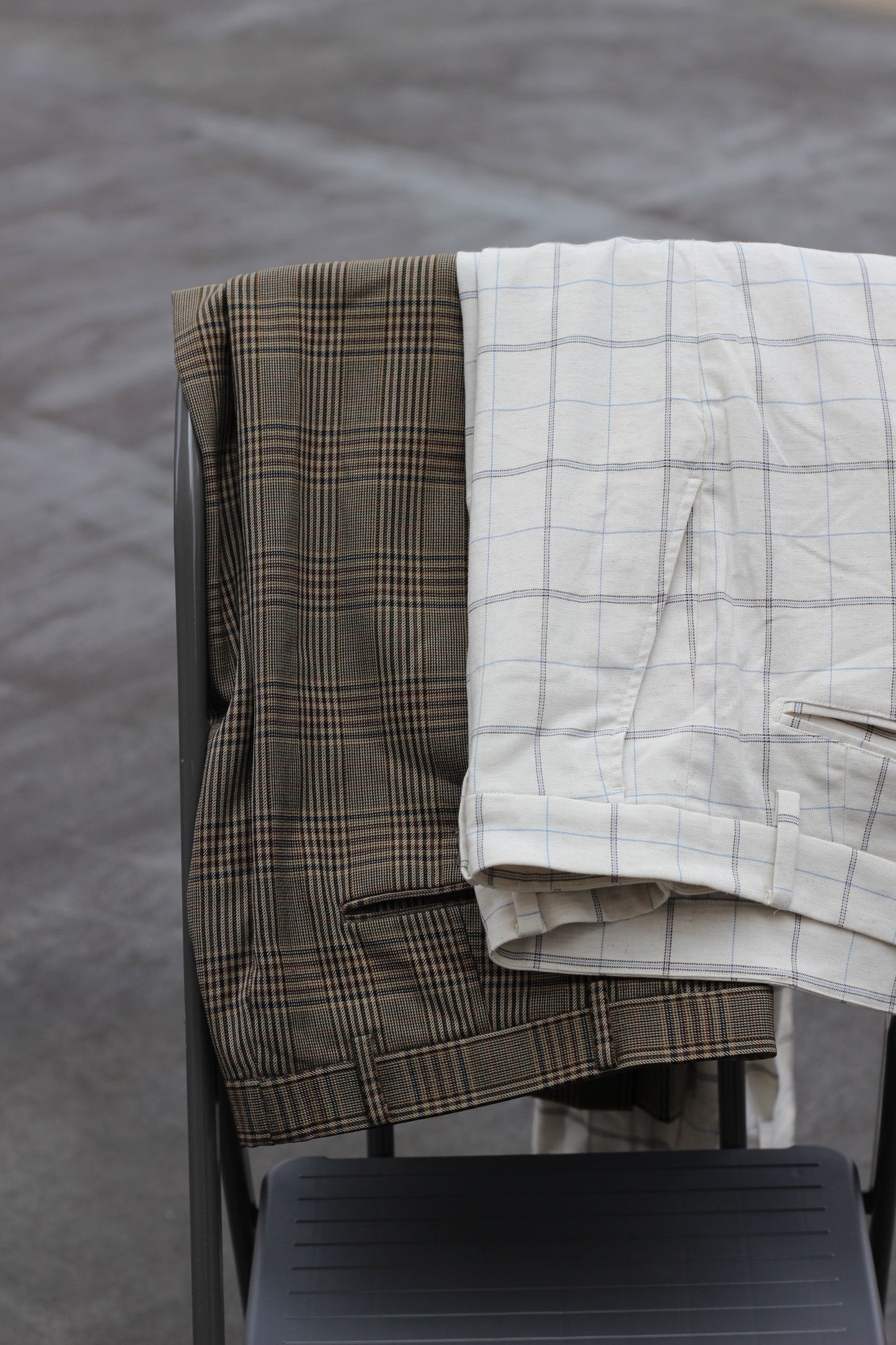Men's Check Slacks x4点