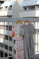 Vintage Design Flowerer Short Sleeve One-Piece x10点