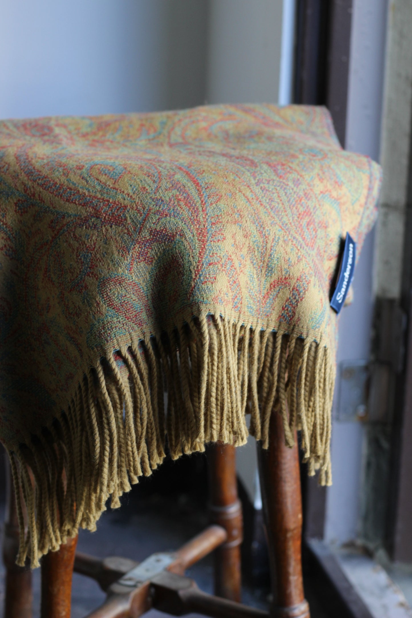 Paisley Design Stole Muffler x4点