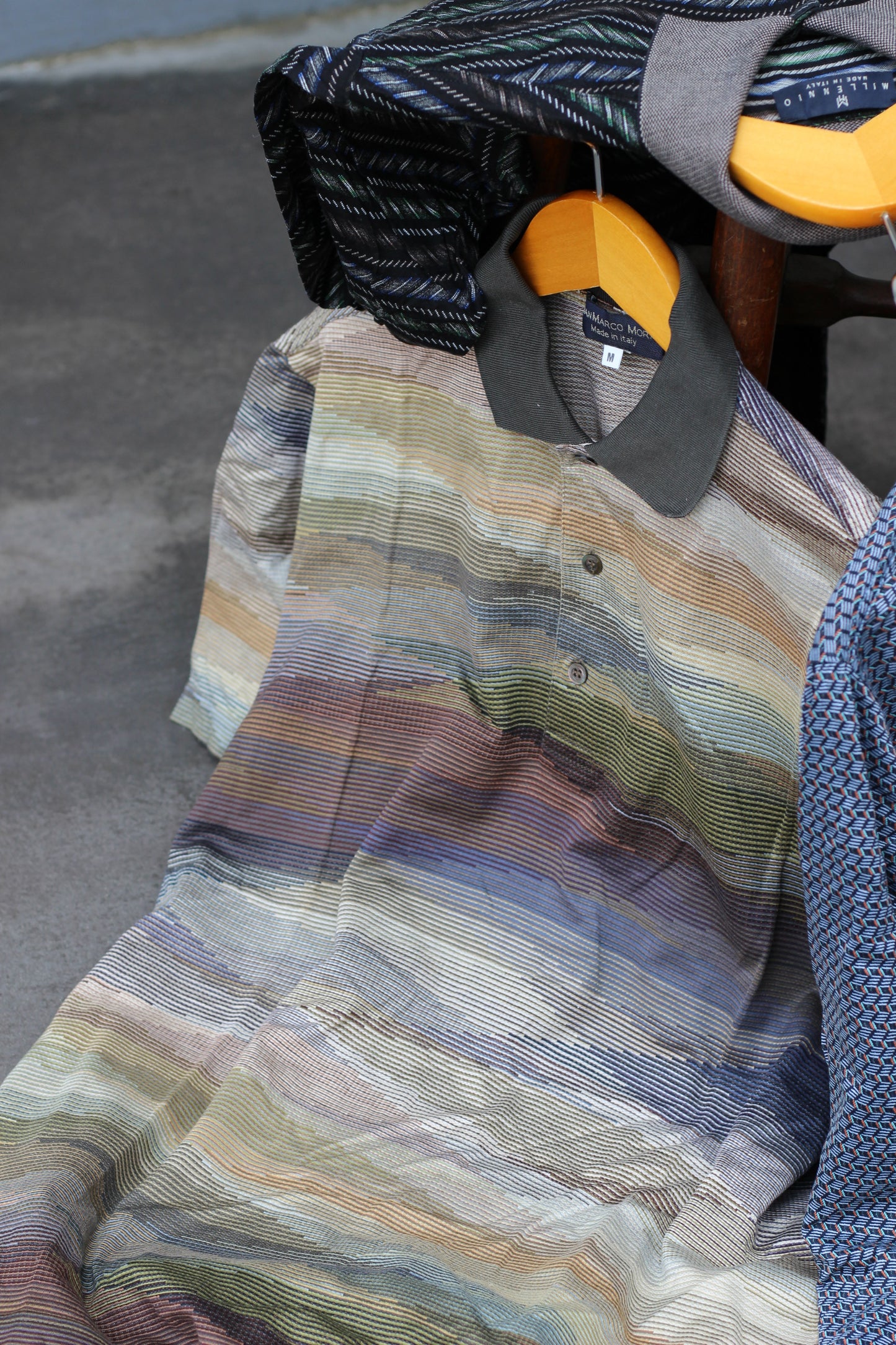Made In Italy Men's Design Polo Shirts x3点