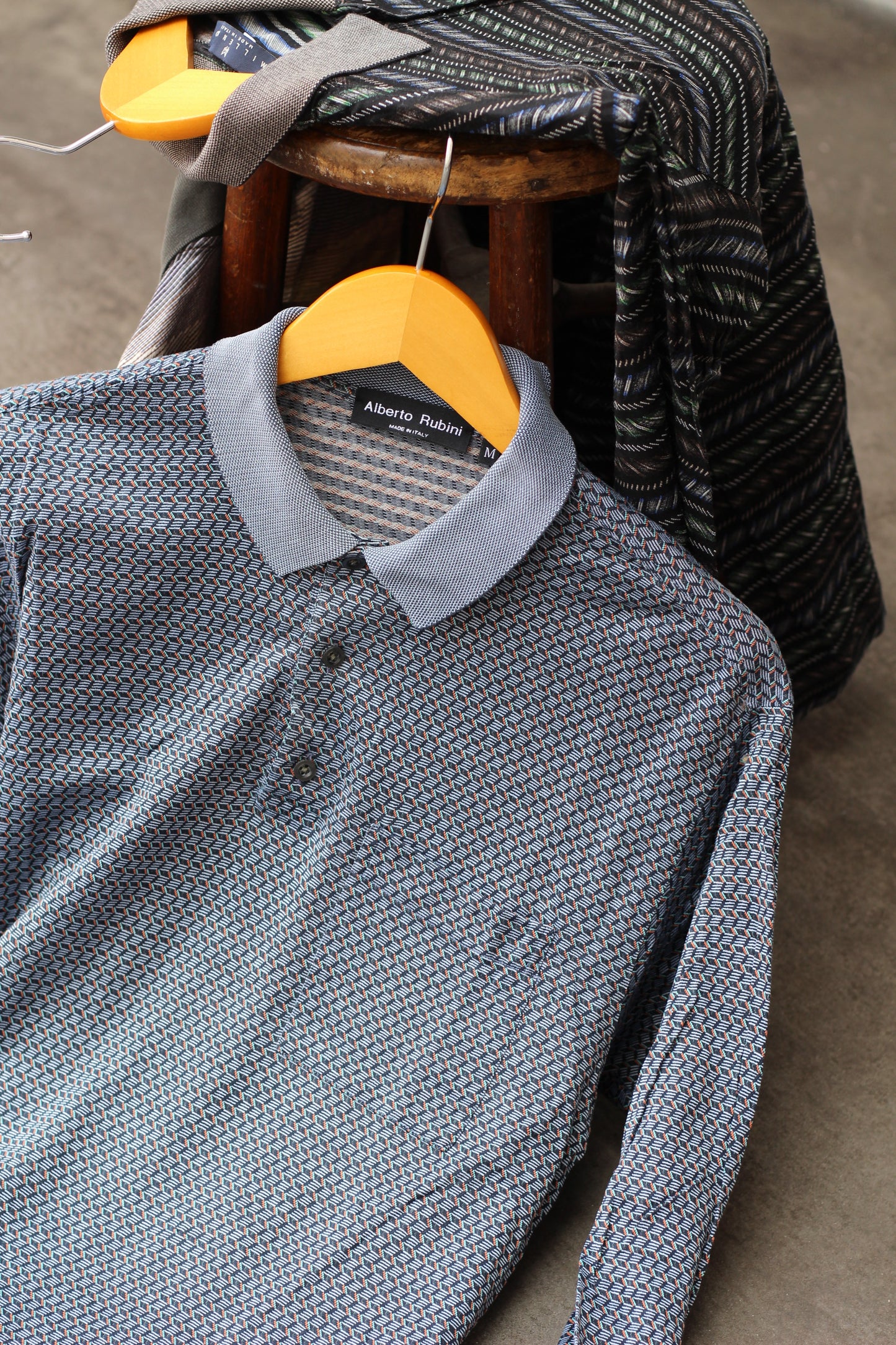Made In Italy Men's Design Polo Shirts x3点