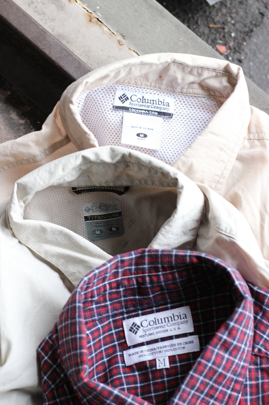 Men's Columbia Long Sleeve Shirt x3点