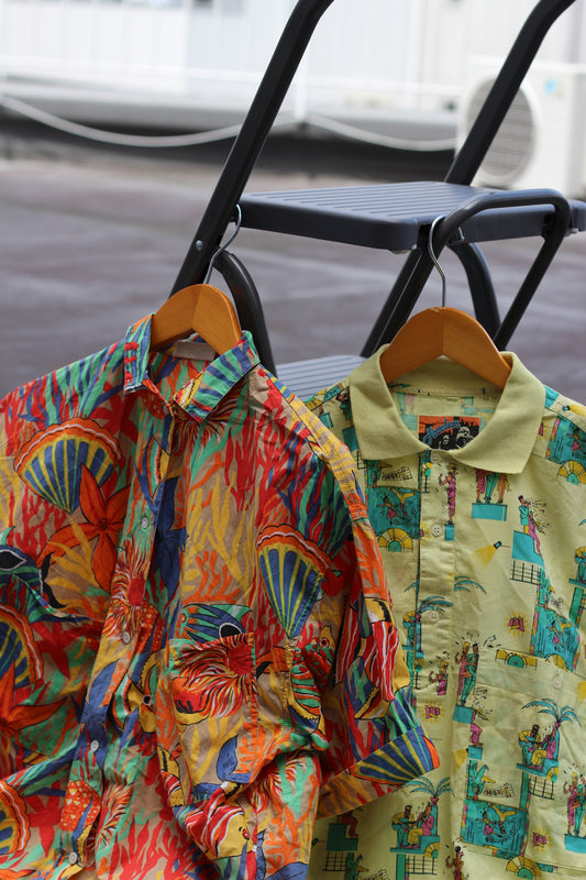 Made In Italy Men's Vintage Design Shirt x2点